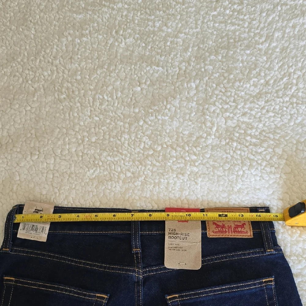 Levi's Dark Blue Women's Bootcut Jeans - Picture 8 of 9